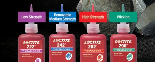 Loctite threadlocker colors explained